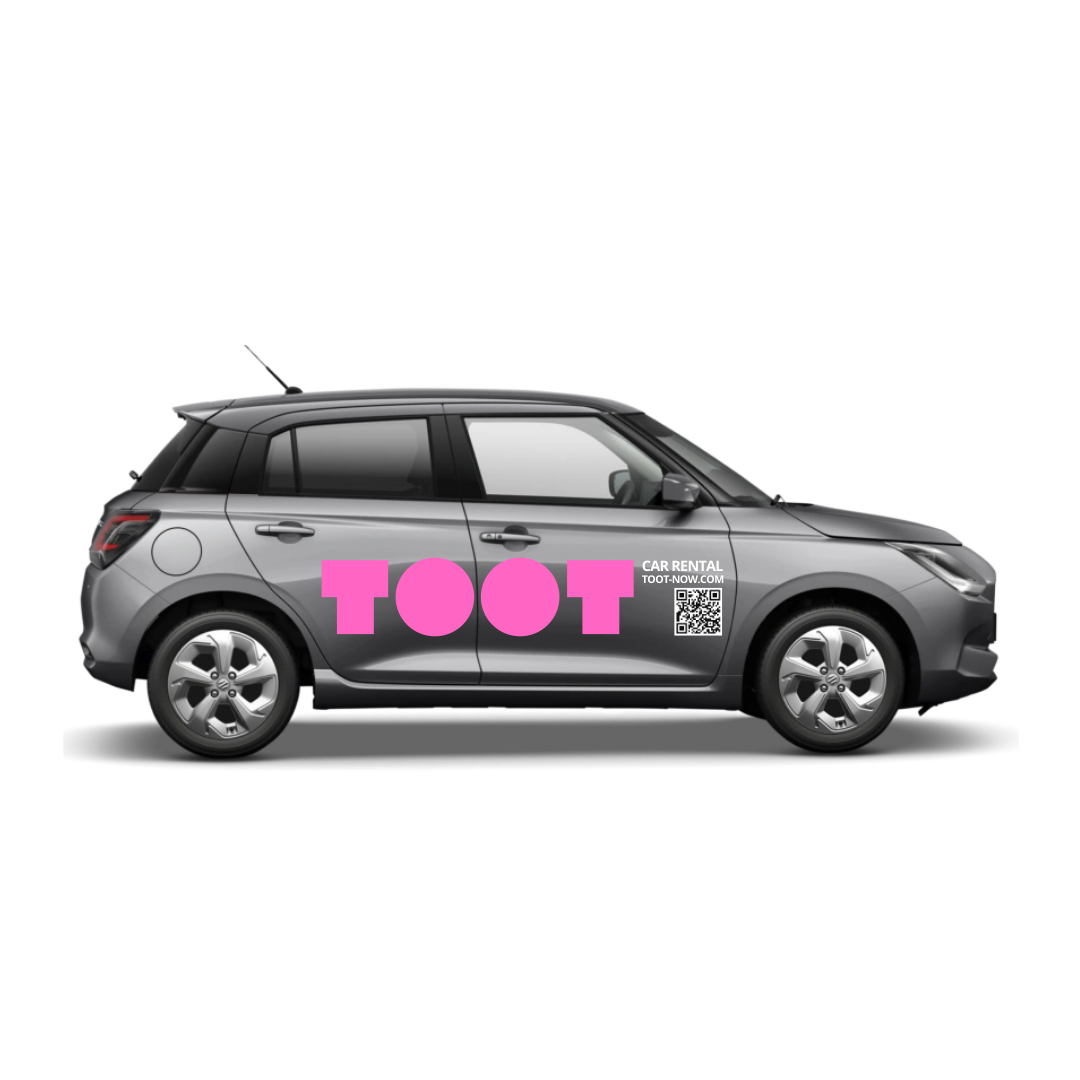 TOOT Rental Car (Suzuki Swift - Silver)