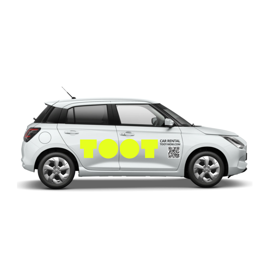 TOOT Rental Car (Suzuki Swift - White)